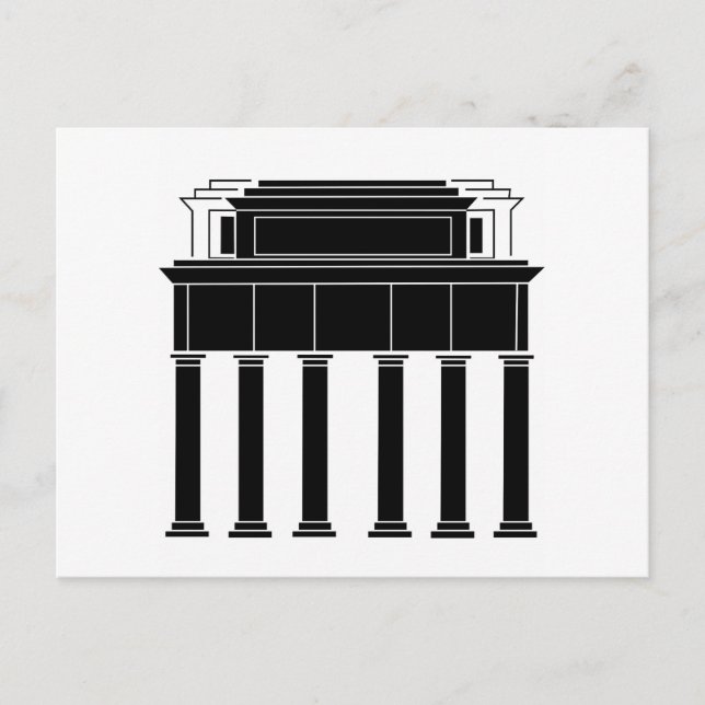 Postal Museo del Prado (Anverso)