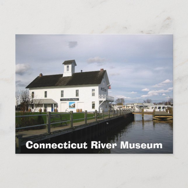 Postal Museo del Río Connecticut (Anverso)