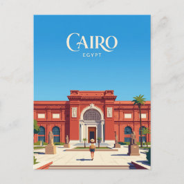 Postal Museo Egipcio Egipto