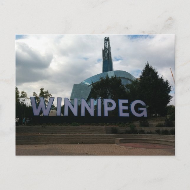 Postal Museo en The Forks (Anverso)