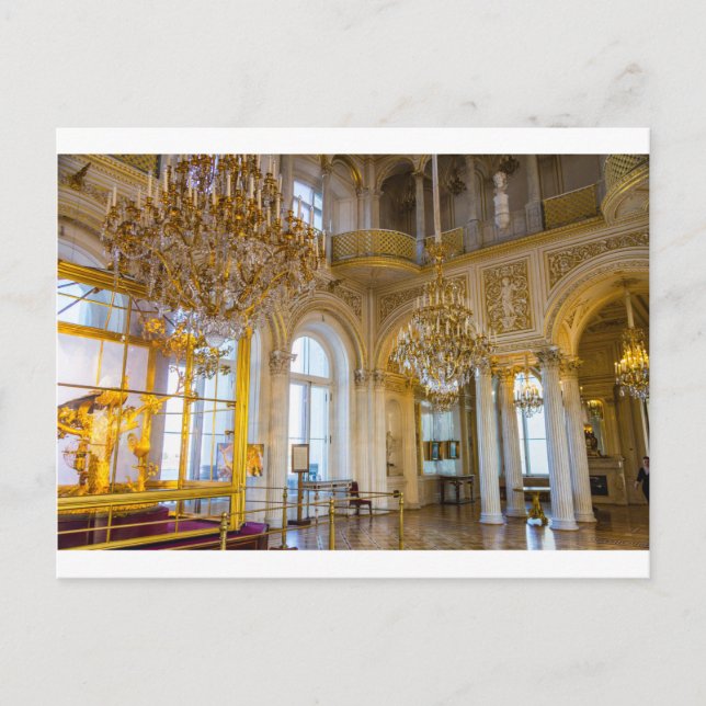 Postal Museo estatal de la ermita de San Petersburgo Rusi (Anverso)