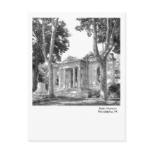 Museo Filadelfia Postcard-Rodin