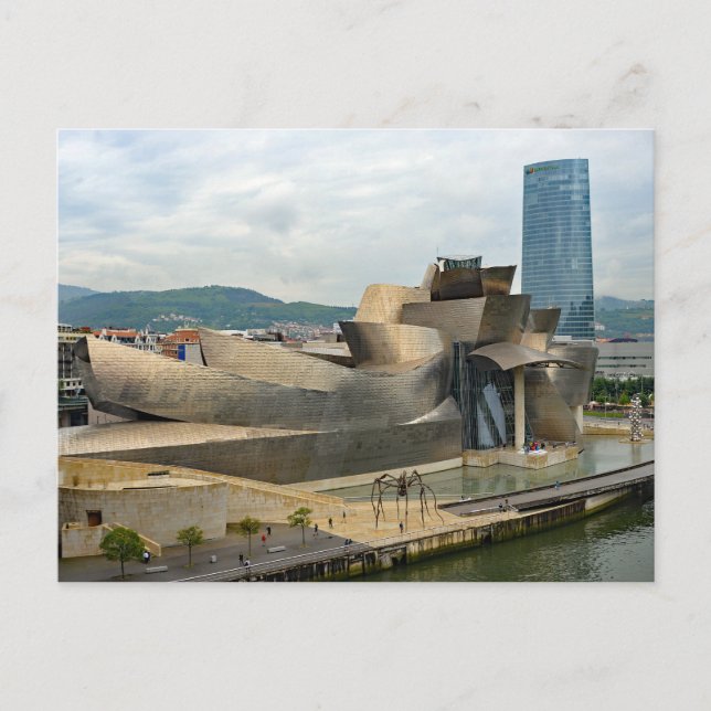 Postal Museo Guggenheim Bilbao. (Anverso)