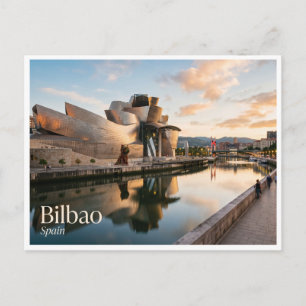 Postal Museo Guggenheim Bilbao España