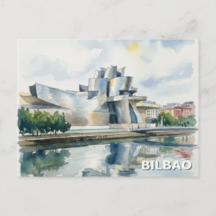 Postal Museo Guggenheim Bilbao Viaje