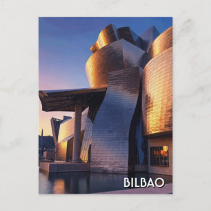 Postal Museo Guggenheim Bilbao Viaje