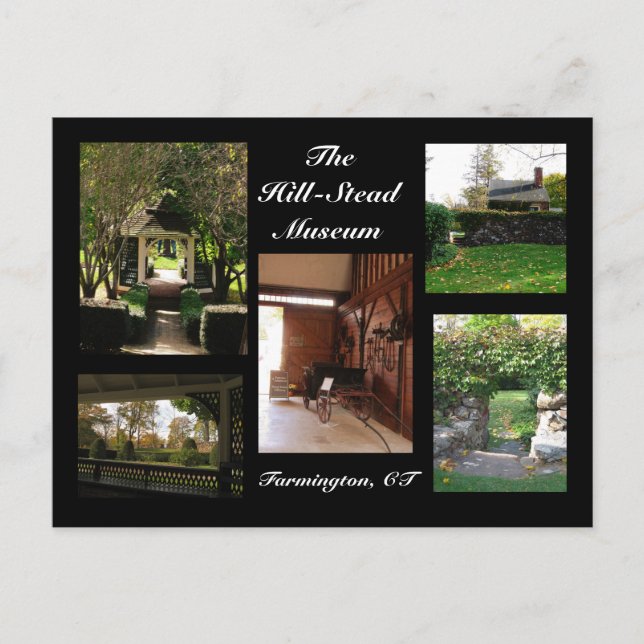 Postal Museo Hill-Stead, Farmington, CT (Anverso)