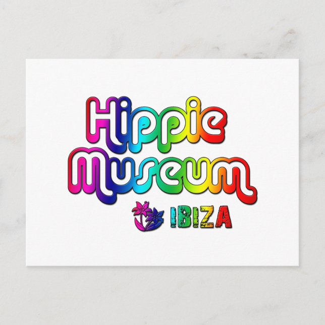 Postal Museo Hippie Ibiza (Anverso)