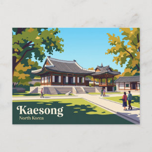 Postal Museo Koryo Corea del Norte