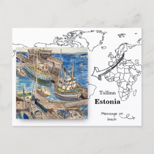 Postal Museo Lennusadam, Tallin Estonia