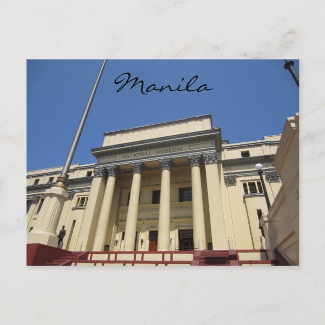 Postal museo manila intramuros (Anverso)
