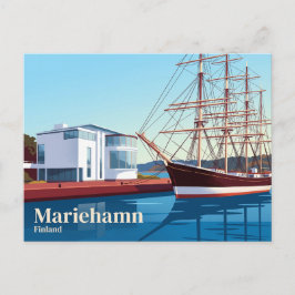 Postal Museo Marítimo de Åland Finlandia