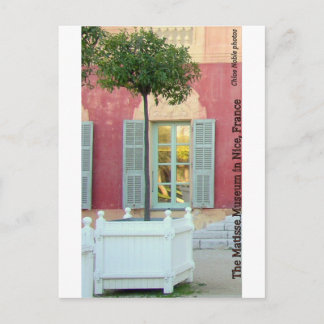 Postal Museo Matisse en Niza, Francia