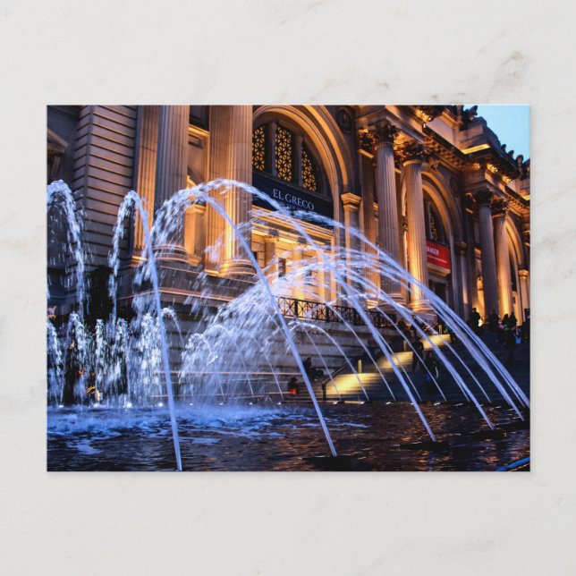 Postal Museo Metropolitano de Arte (MET) Foto (Anverso)