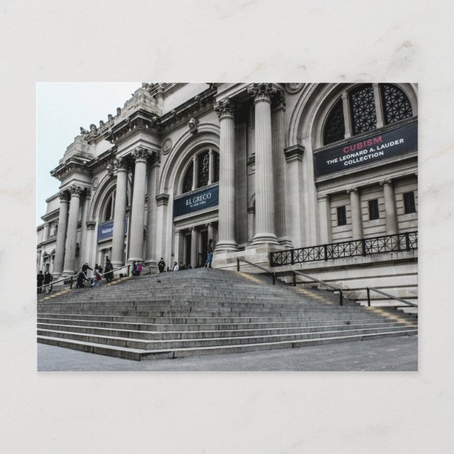 Postal Museo Metropolitano de Arte (MET) Foto (Anverso)