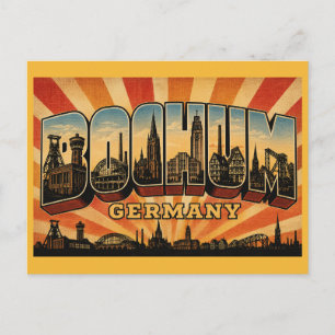 Postal Museo Minero de Bochum Alemania