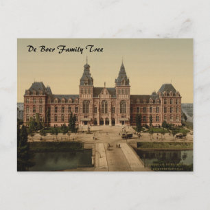 Postal Museo Nacional, Amsterdam, Países Bajos
