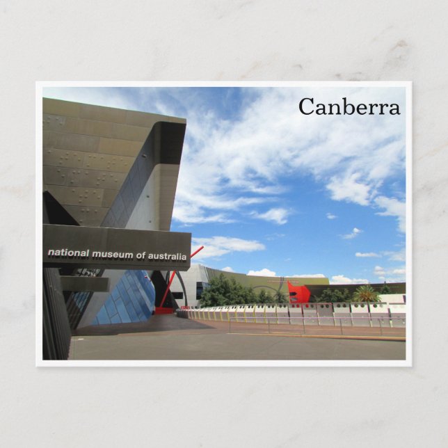 Postal museo nacional australia (Anverso)