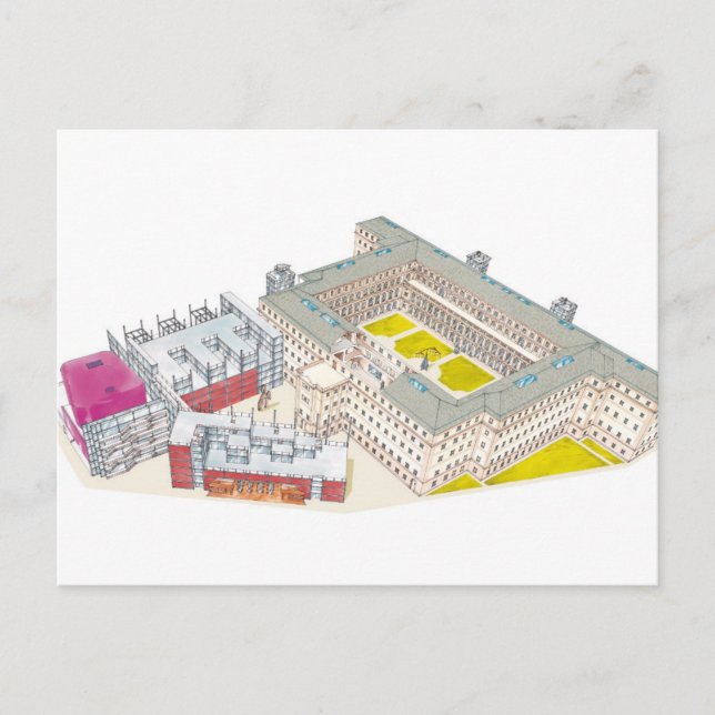 Postal Museo Nacional Centro de Arte Reina Sofía. (Anverso)