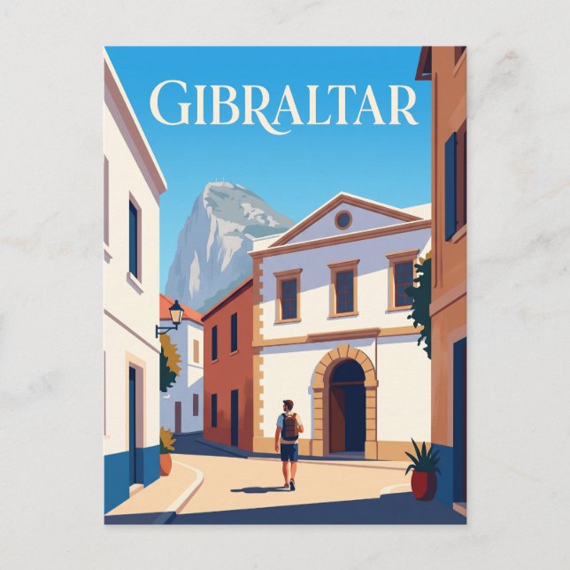 Postal Museo Nacional de Gibraltar Gibraltar (Anverso)