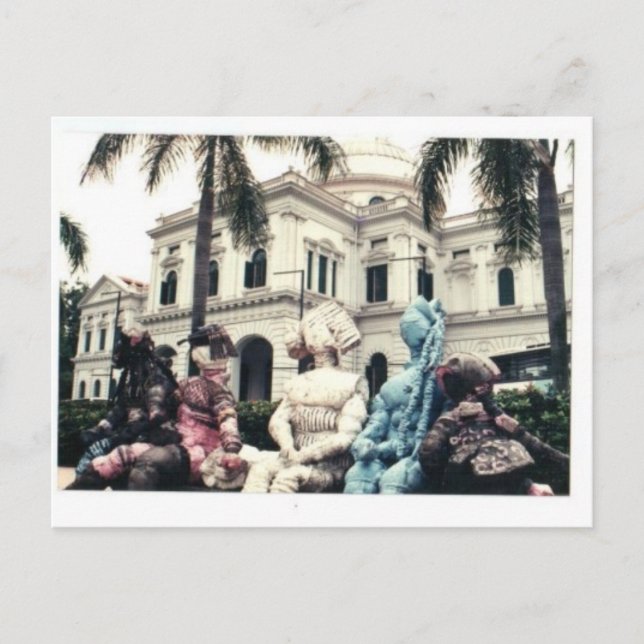 Postal Museo Nacional de Singapur (Anverso)