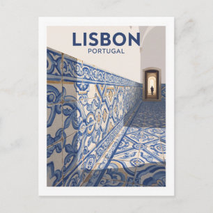 Postal Museo Nacional del Azulejo Lisboa Portugal Viajes