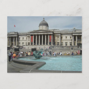 Postal Museo Nacional - Plaza Trafalgar