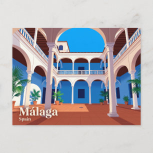 Postal Museo Picasso, Málaga España