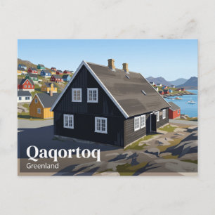 Postal Museo Qaqortoq Groenlandia