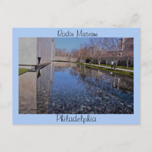 Postal Museo Rodin Filadelfia