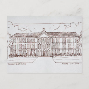 Postal Museo Thyssen-Bornemisza   Madrid, España