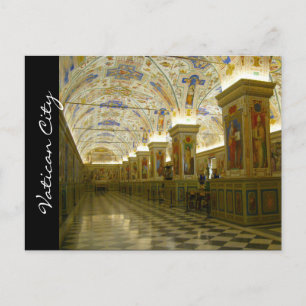 Postal museo vaticano luxe