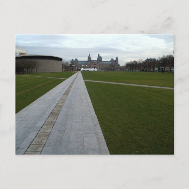 Postal Museumplein, Amsterdam (Anverso)