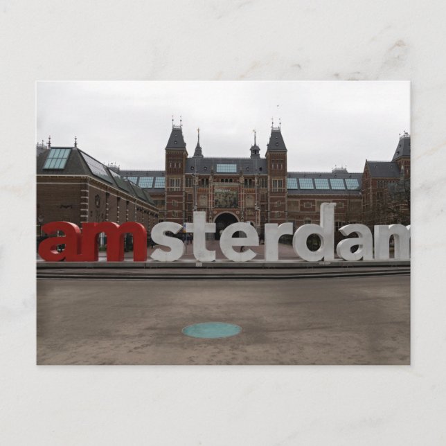 Postal museumplein amsterdam (Anverso)