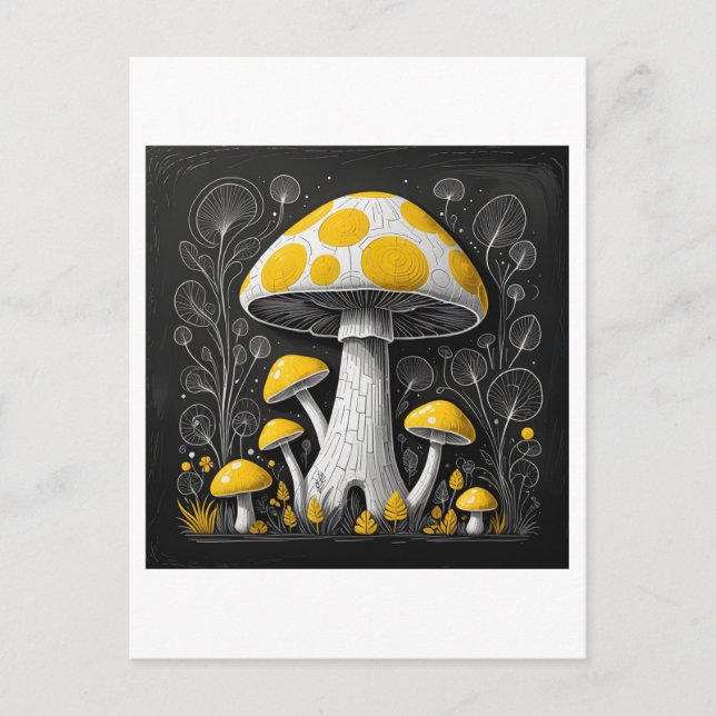 Postal Mushroom (Anverso)