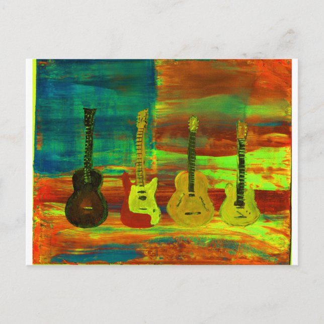 Postal Música Americana (Anverso)