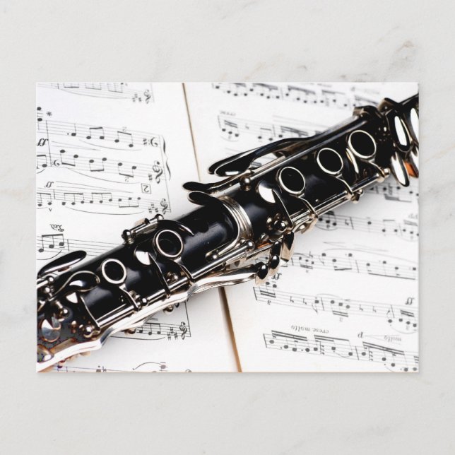 Postal Música Clarinet (Anverso)