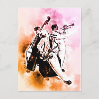 Música de banda JAZZ Música acuarela única