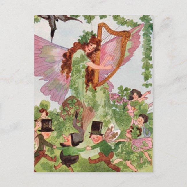 Postal Música de Faerie (Anverso)