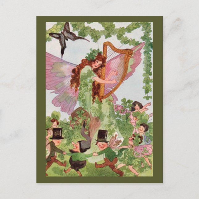 Postal Música de Faerie (Anverso)