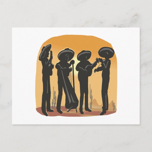 Postal Música de México (Anverso)