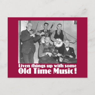 Postal Música de viejos tiempos K