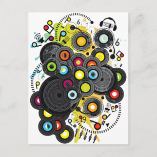 Postal Música del siglo XX