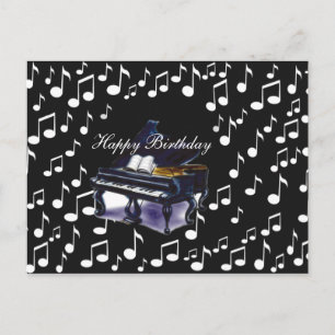 Postal Música piano_