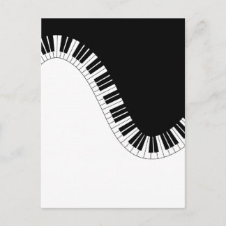 POSTAL MÚSICA PIANO