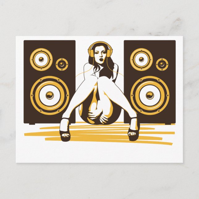 Postal Música Por Favor (Anverso)