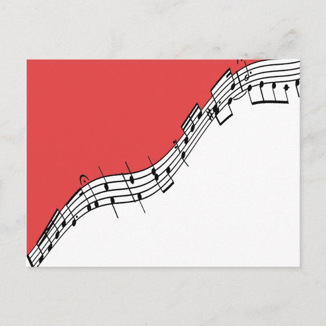 Postal musical (Anverso)