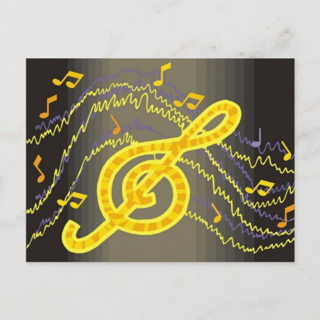 Postal musical (Anverso)