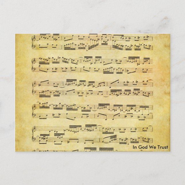 Postal musical 24 (Anverso)