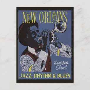 Postal musical de Nueva Orleans